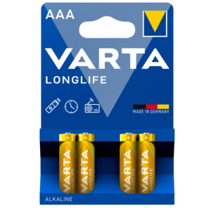 VARTA LONGLIFE Batterie Micro AAA