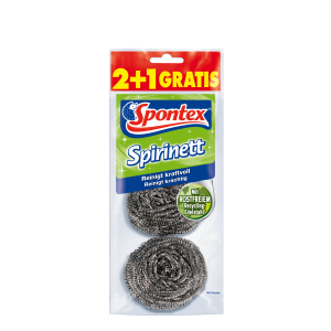 Spontex Spirinett 2+1 Edelstahl-Spiralen