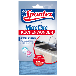 Spontex Microfibre Küchenwunder 3D Reinigungspad