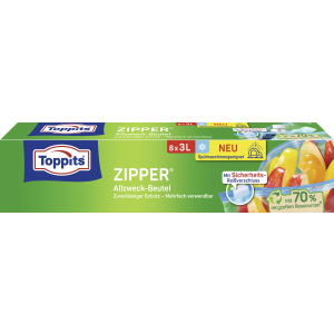 Toppits Zipper ® mit Standboden
