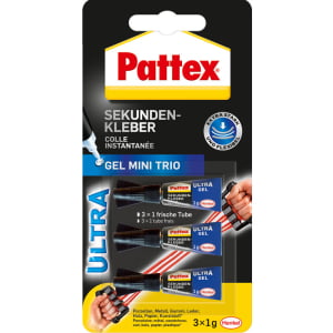 Pattex Ultra Gel Mini Trio Sekundenkleber