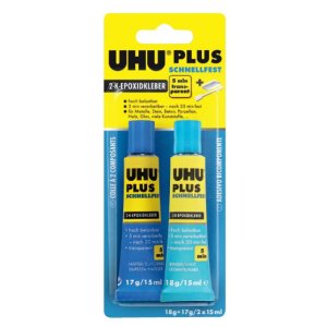 UHU plus schnellfest 2-K-Epoxidharzkleber