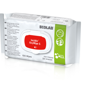 ECOLAB Incidin OxyWipe S Reinigungs- und Desinfektionstücher