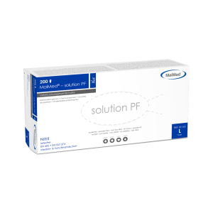 MaiMed® - Solution Blue PF Nitril-Untersuchungshandschuhe