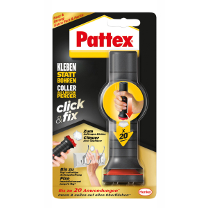 Pattex Kleben statt bohren Click & Fix Klebestempel 30g