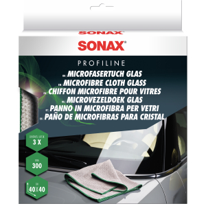 SONAX PROFILINE Microfasertuch Glas