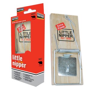 Pest-Stop Little Nipper® Rat Trap Rattenfallen Holz