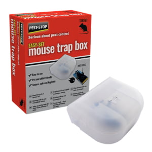 Pest-Stop Easy-Set Mouse Trap Box Mausefallen-Box
