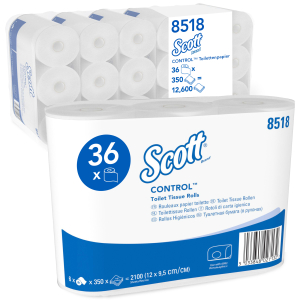 SCOTT® Control™ 350 Toilet Tissue Rollen