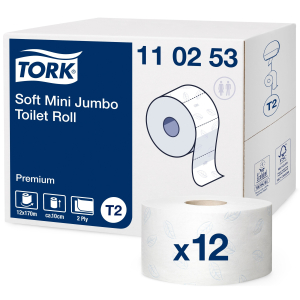 Tork Mini Jumbo Toilettenpapier T2 Premium