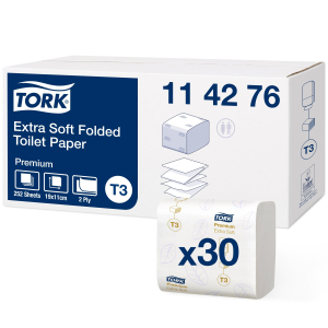 Tork Einzelblatt Toilettenpapier T3 Premium