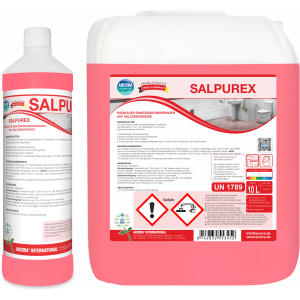 SALPUREX radikaler Sanitärgrundreiniger auf Salzsäurebasis