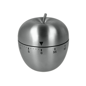 Metaltex Timer Apfelform aus Inox-Edelstahl